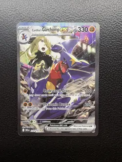 Pokemon TCG - SV10: Destined Rivals #232/182 Cynthia's Garchomp ex - SIR - Image 1