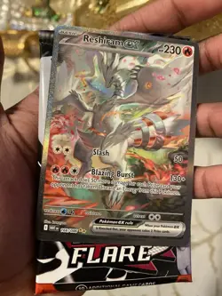 Pokemon TCG Reshiram EX White Flare Card 166/086 Sir PSA 9 Near Mint - Image 1