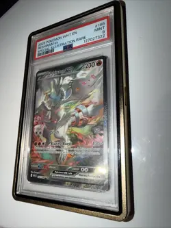Pokemon TCG Reshiram EX White Flare Card 166/086 Sir PSA 9 Near Mint - Image 2