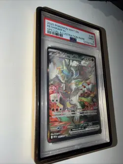Pokemon TCG Reshiram EX White Flare Card 166/086 Sir PSA 9 Near Mint - Image 3
