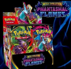Pokemon TCG: Mega Evolution Phantasmal Flames Booster Box - Image 1