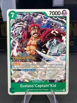 One Piece Promo ST02-013 Eustass “Captain” Kid Treasure Cruise Tournament Promo - Image 1