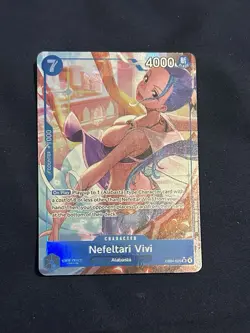 One Piece EB04-025 Nefeltari Vivi Alt Art OP14 The Azure Sea’s Seven NM In Hand! - Image 1