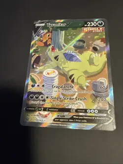 Tyranitar V (Alternate Full Art) 155/163 Swsh05: Battle Styles Holo - Image 1