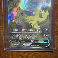 Pokemon TCG Battle Styles - Tyranitar V 155/163 FULL Alternate Art Art HP - Image 4