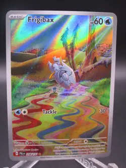 Pokemon TCG Frigibax Scarlet & Violet Paldea Evolved Holo Card 208/193 - Image 1
