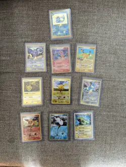 Pokemon Card Lot Vintage Holo Rare Charizard Pikachu Eeveelutions ex Cards - Image 1