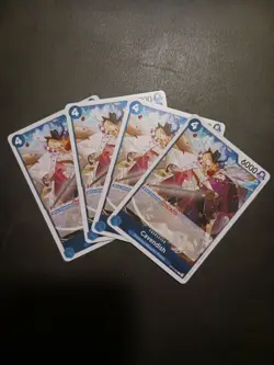 X4 One Piece Card Game TCG Cavendish OP10-045 R M/NM Condition - Image 1