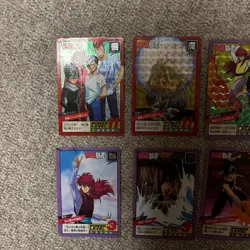 Yu Yu Hakusho Carddass 8-card set - Image 2
