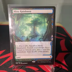 MTG Misty Rainforest Zendikar Rising Expedition 010/030 - Image 1