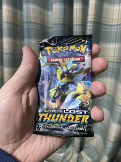Lost Thunder Complete Art Set: Pokemon (4) Sealed Packs Sun And Moon! S&M! Rare! - Image 4