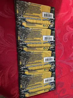 Pokemon Sun & Moon Lost Thunder (4) 3-Card Booster Packs Art Set 2018 Sealed - Image 4