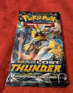 Pokemon Sun and Moon Lost Thunder Sealed Booster Pack - Random Pack Art - Image 4