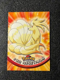 1999 Pokemon Topps Ninetails 38 Ungraded NM or Better - Image 1