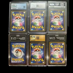 Pokemon TCG Lot of 6 Graded Japanese Cards Holo Special Art Dragonite Umbreon - Image 2