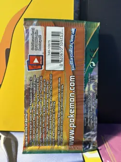 RARE Pokemon XY TCG Roaring Skies Sealed Booster Pack - Deoxys Pack Art 820650109751 - Image 2
