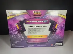 Pokemon TCG Shiny Darkrai-GX Shining Legends Collection - Image 2