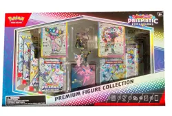 Pokemon TCG Scarlet and Violet Prismatic Evolutions Premium Figure Collection. - Image 1
