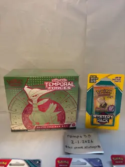 Large Sealed Pokemon Lot, Temporal Forces Etb, Blisters, mystery pack - Image 2