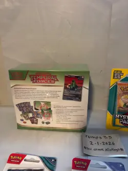 Large Sealed Pokemon Lot, Temporal Forces Etb, Blisters, mystery pack - Image 4