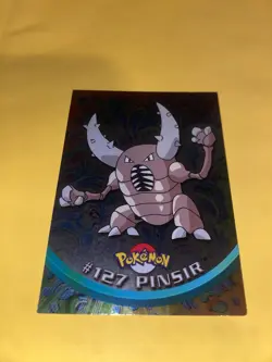 2000 Topps Pokemon TV Animation Edition Series 3 Holo Foil #127 Pinsir - Image 1