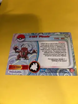 2000 Topps Pokemon TV Animation Edition Series 3 Holo Foil #127 Pinsir - Image 2