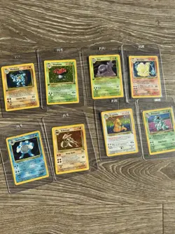 Pokemon TCG Base Set Original Holos Lot 1999 + Extras Vintage - Image 1