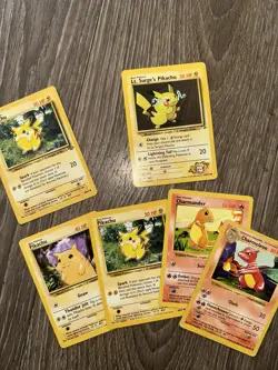 Pokemon TCG Base Set Original Holos Lot 1999 + Extras Vintage - Image 5