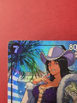 Ms. All Sunday (Alternate Art) SR The Azure Sea's Seven OP14-084 - plz read - Image 3