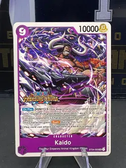 Kaido ST04-003 Treasure Cruise Stamped One Piece TCG Tournament Pack Vol. 5 - Image 1