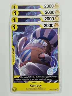 One Piece - 4x OP14-102 Kumacy - Common - Image 1
