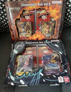 One Piece Illustration Box 5 & 6 Brand New Factory Sealed Sold Out At Stores - Image 1