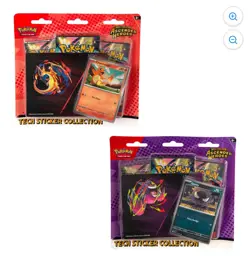 PRE-SALE Pokemon Mega Evolution Ascended Heroes Tech Sticker Collection LOT OF 5 - Image 1