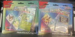 (2) Pokemon TCG Prismatic Evolutions Tech Sticker Collection Sealed - Image 1