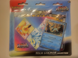 Pokemon Prismatic Evolutions Tech Sticker Collection Sealed Glaceon - Image 1