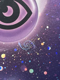 Pokemon 151 Psychic Energy Holo HD With Full Mew Swirl Right By Energy Emblem! - Image 2