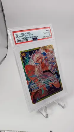 Monkey D Luffy OP05-119 SEC PSA 10 One Piece Card Game Awakening Of The New Era - Image 3
