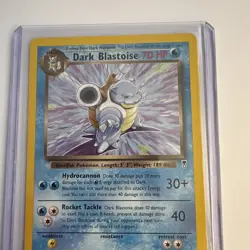 Dark Blastoise 4/110 Holo Rare Legendary Collection Pokemon Card TCG 2002 NM - Image 3