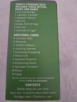 Magic The Gathering: Lorwyn Eclipsed 60-Card Angels Theme Deck - Plus 5 Packs - Image 3