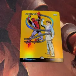 Counterspell X1 Mtg Spider-Man Eternal Legal Nm Borderless Foil - Image 1