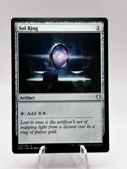 Sol Ring 217/312 CM2 MTG LP - Image 1