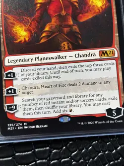 Chandra, Heart of Fire Core Set 2021 Regular Mythic NM MTG - Image 3