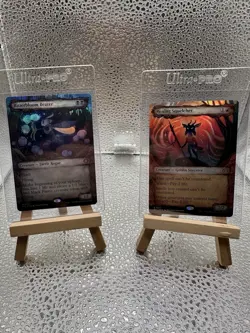 Mtg Magic The Gathering Bitterbloom Bearer And Hexing Squelcher Showcase Foil - Image 1