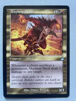 MTG Mayhem Devil ** Ravnica Remastered ** English (NM) - Image 1