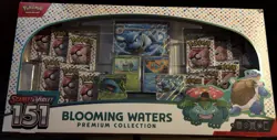 Pokemon TCG 151 Blooming Waters Premium Collection Factory Sealed English Box - Image 1
