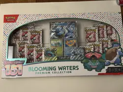 Pokemon TCG: 151 Blooming Waters Premium Collection Factory Sealed Box - Image 1