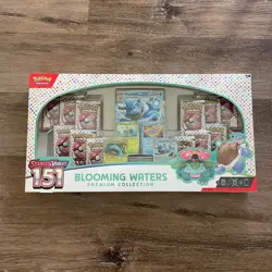 Pokemon TCG: S&V 151 Blooming Waters Premium Collection Factory Sealed Box - Image 1