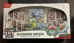 Pokemon TCG 151 Blooming Waters Premium Collection; Factory Sealed Box - Image 1