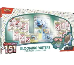 Pokemon TCG 151 Blooming Waters Premium Collection; Factory Sealed Box From Case - Image 1