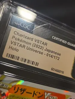 Pokemon TCG Charizard VSTAR 015/100 S9 Star Birth Holo Japanese CGC Pristine 10 - Image 4